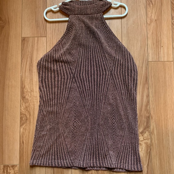 Glittery high neck top - Picture 1 of 3